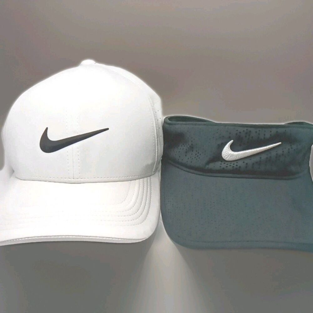Nike Classic99 Dri-FIT ADV Golf Hat S/M Anthracite White Fitted Hat Cap & Visor